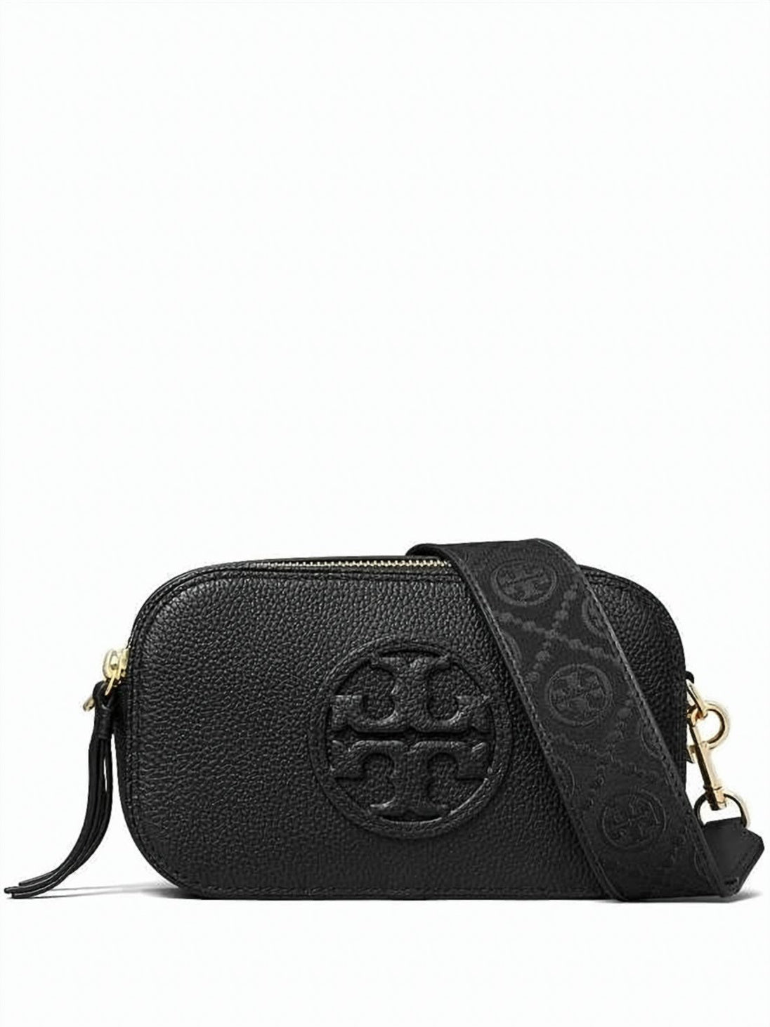 Mini Crossbody Bag in Textured Cow Leather