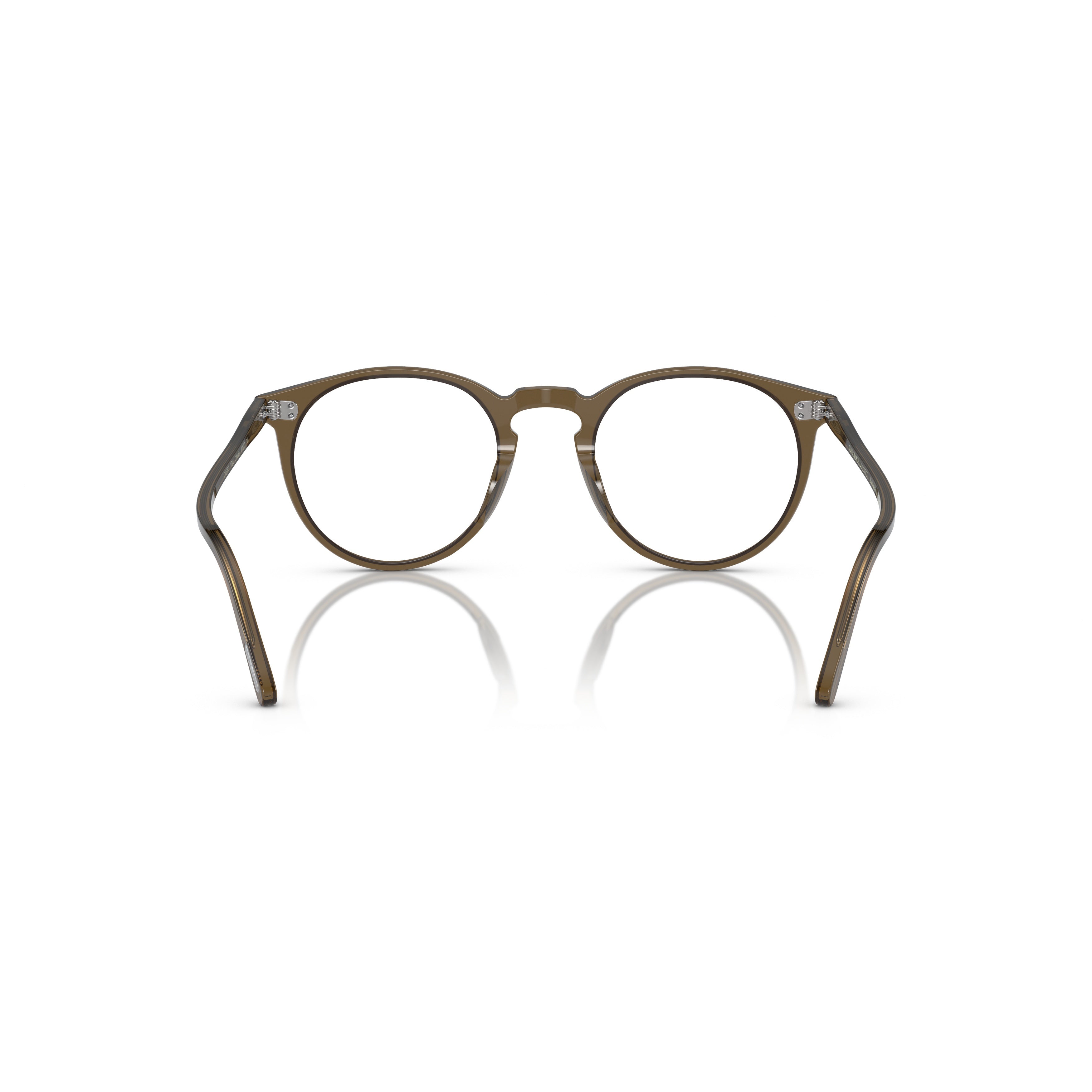 0ov5183 Round Acetate Eyeglasses with Keyhole Bridge