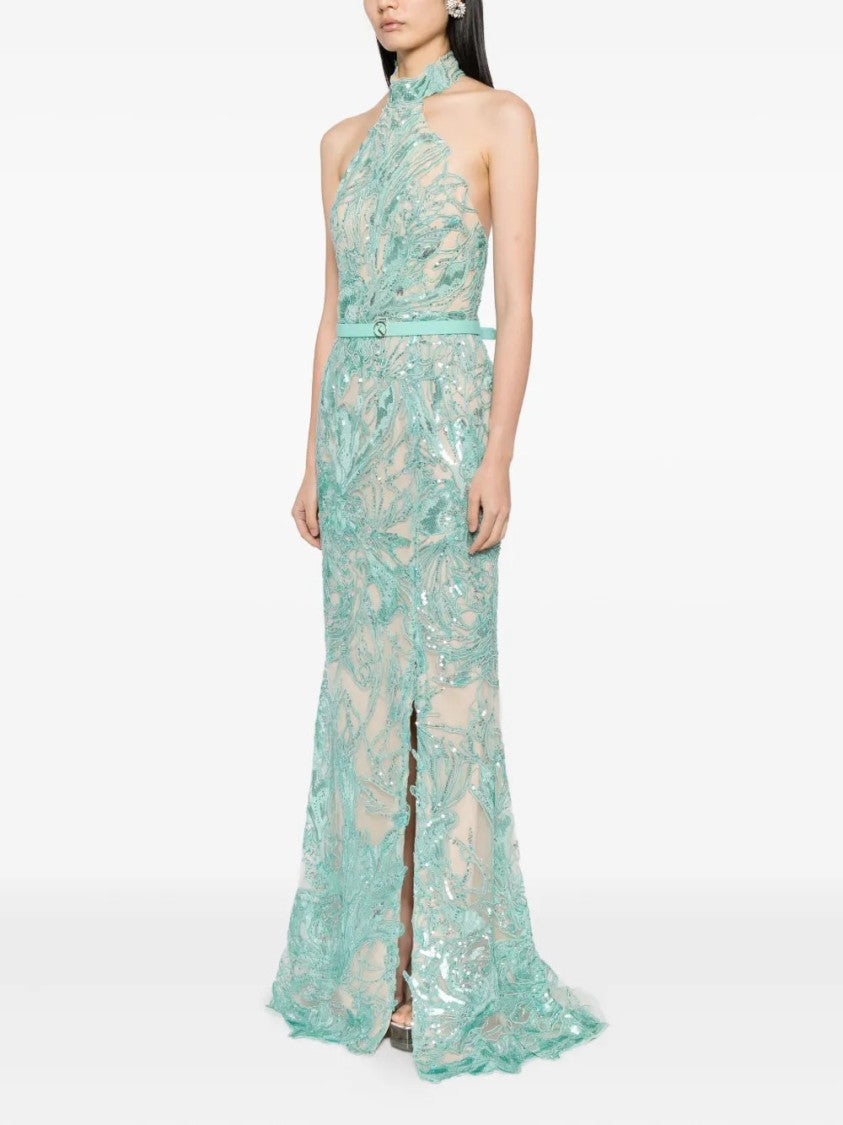 Embroidered Long Dress