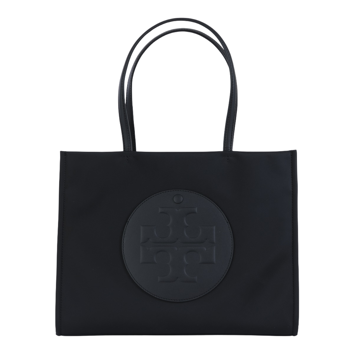 Rectangular Embossed Logo Tote Bag