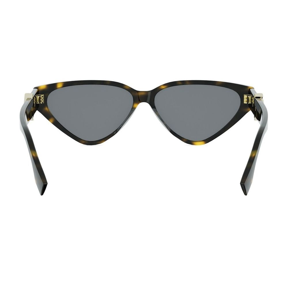 Ff Diamonds Triangular Cat-Eye Acetate Sunglasses