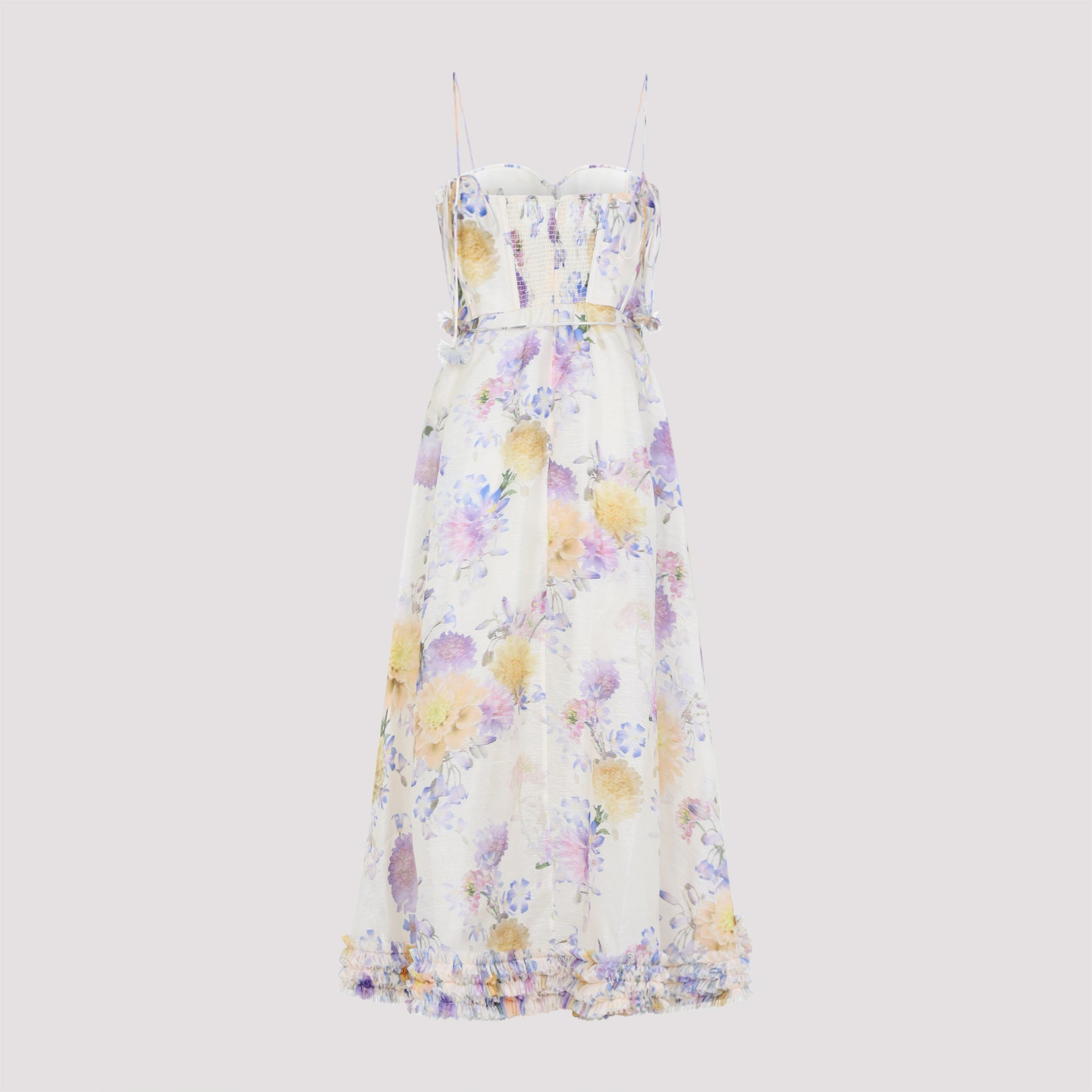 Midi Dress with Floral Print
