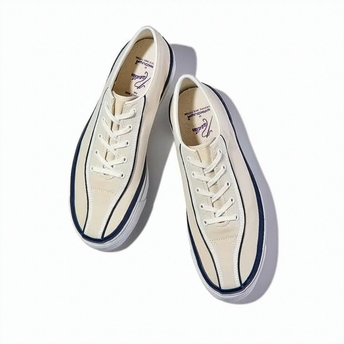 Low-Top Sneakers with Canvas Upper