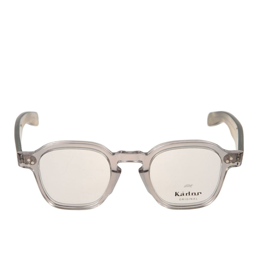 Duka Translucent Smoky Frame Eyeglasses with Gradient Temples