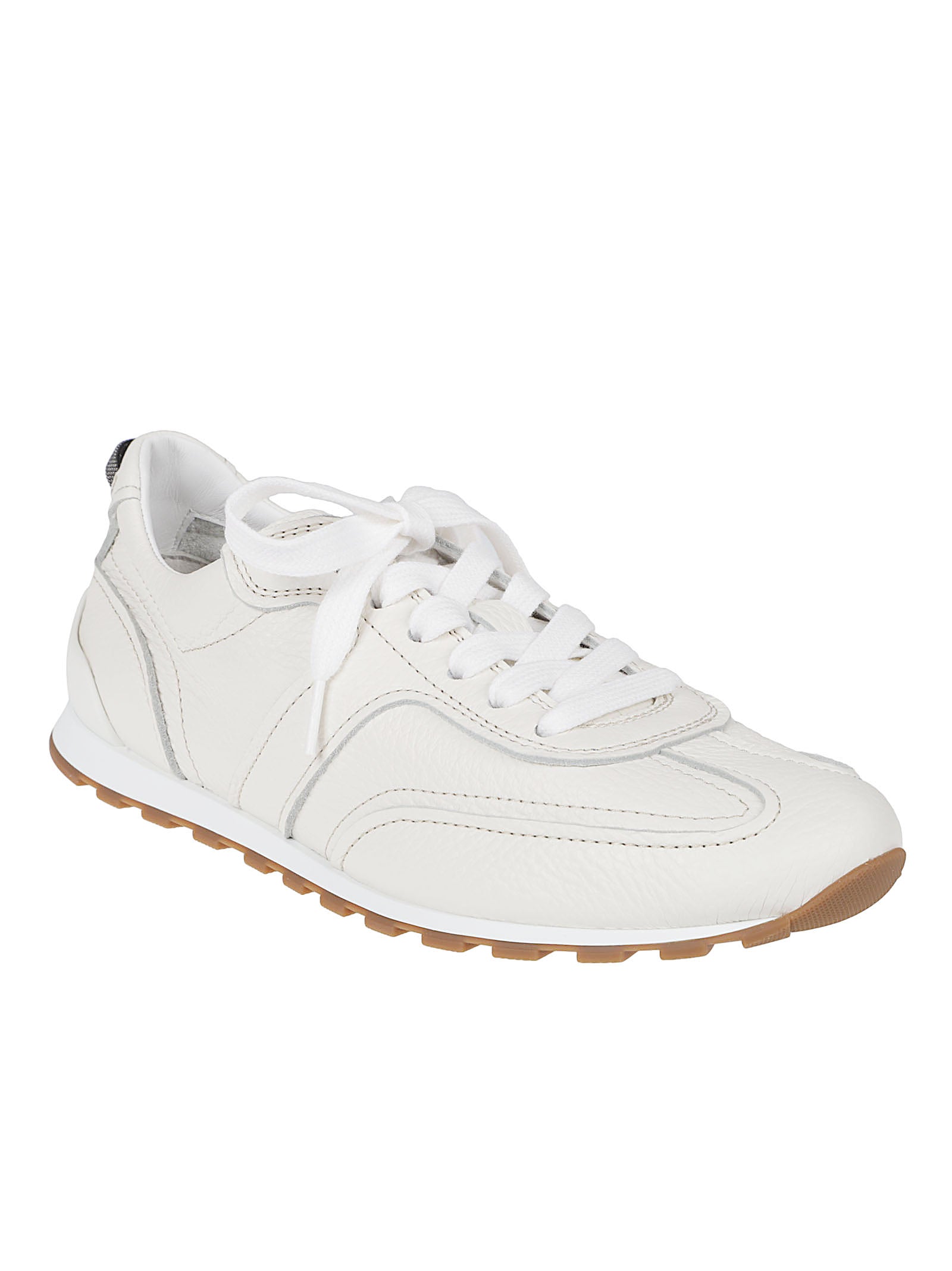 Smooth Leather Sneakers