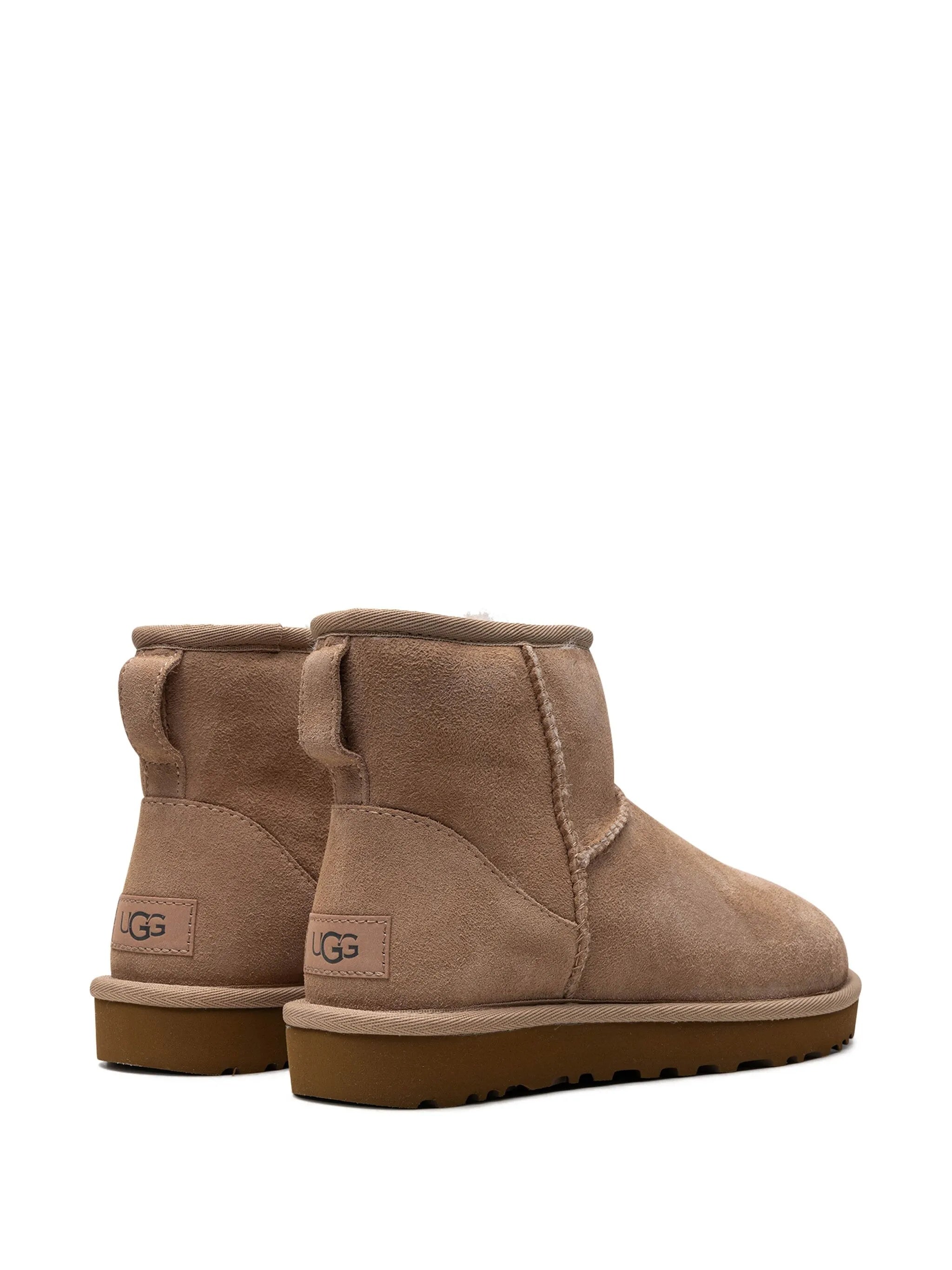 Brown Classic Mini Ii Suede Ballerinas