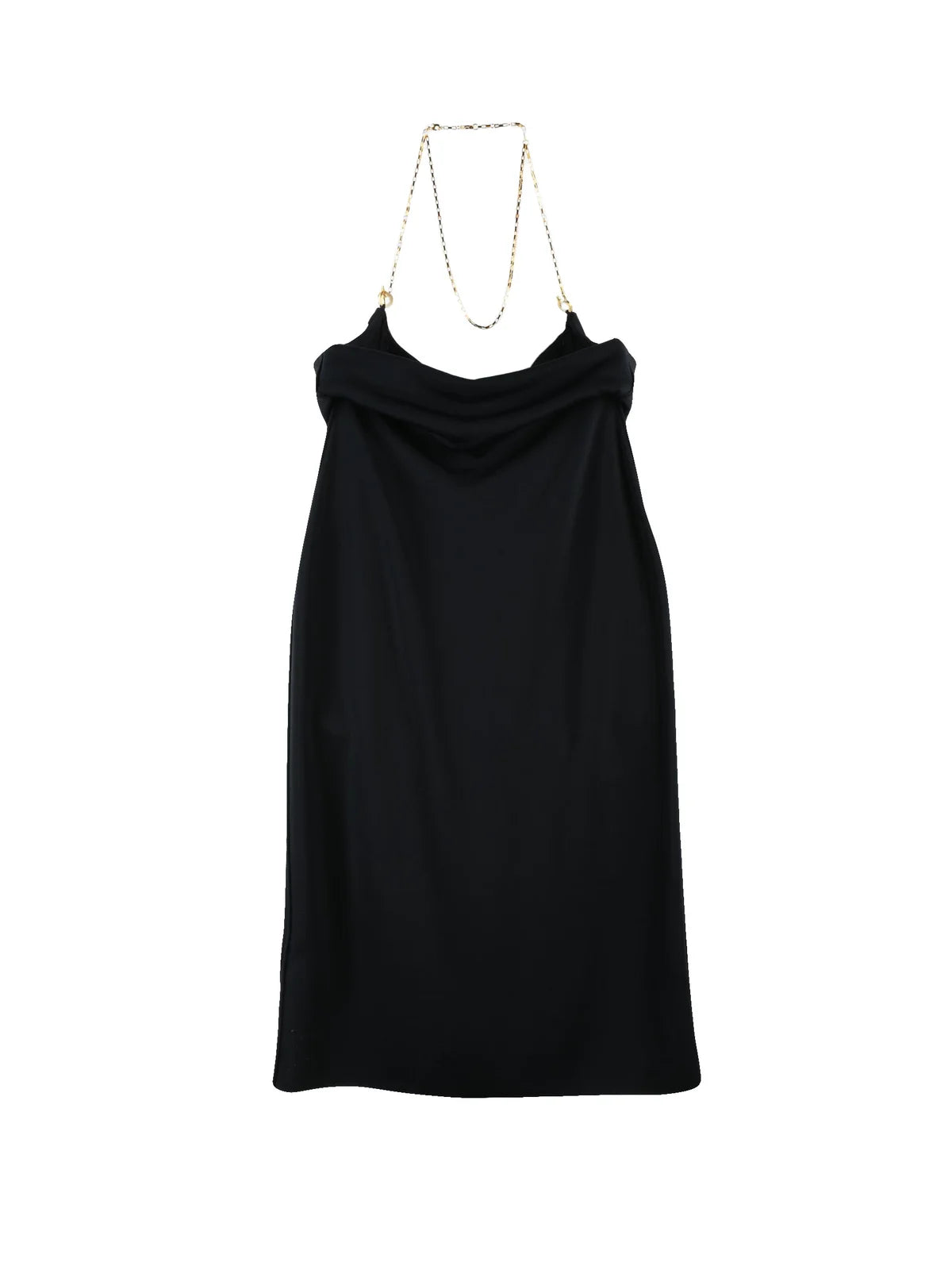 Fitted Black Midi Dress