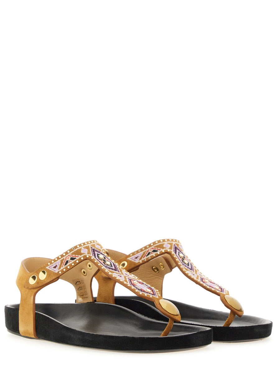 Enore Leather Sandals