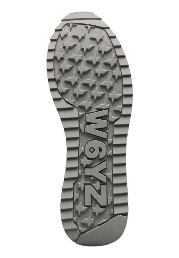 Technical Fabric and Suede Sneakers