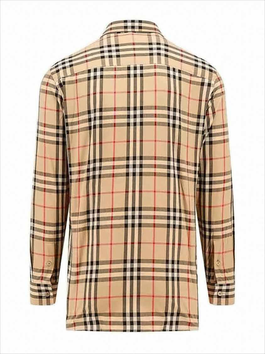 Classic Check Pattern Long-Sleeve Shirt