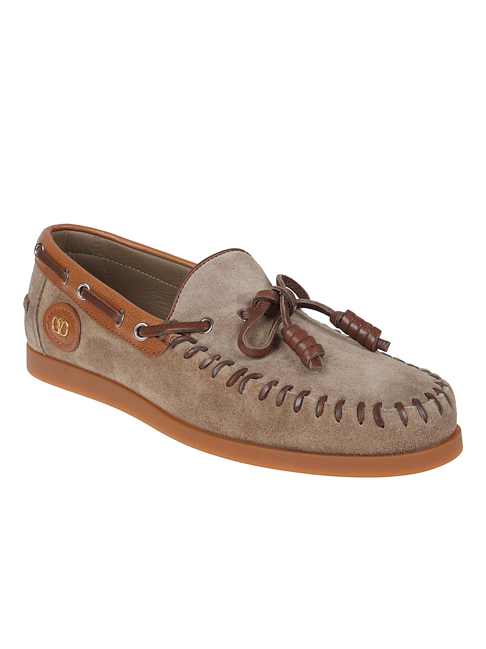 Brown Suede Loafers