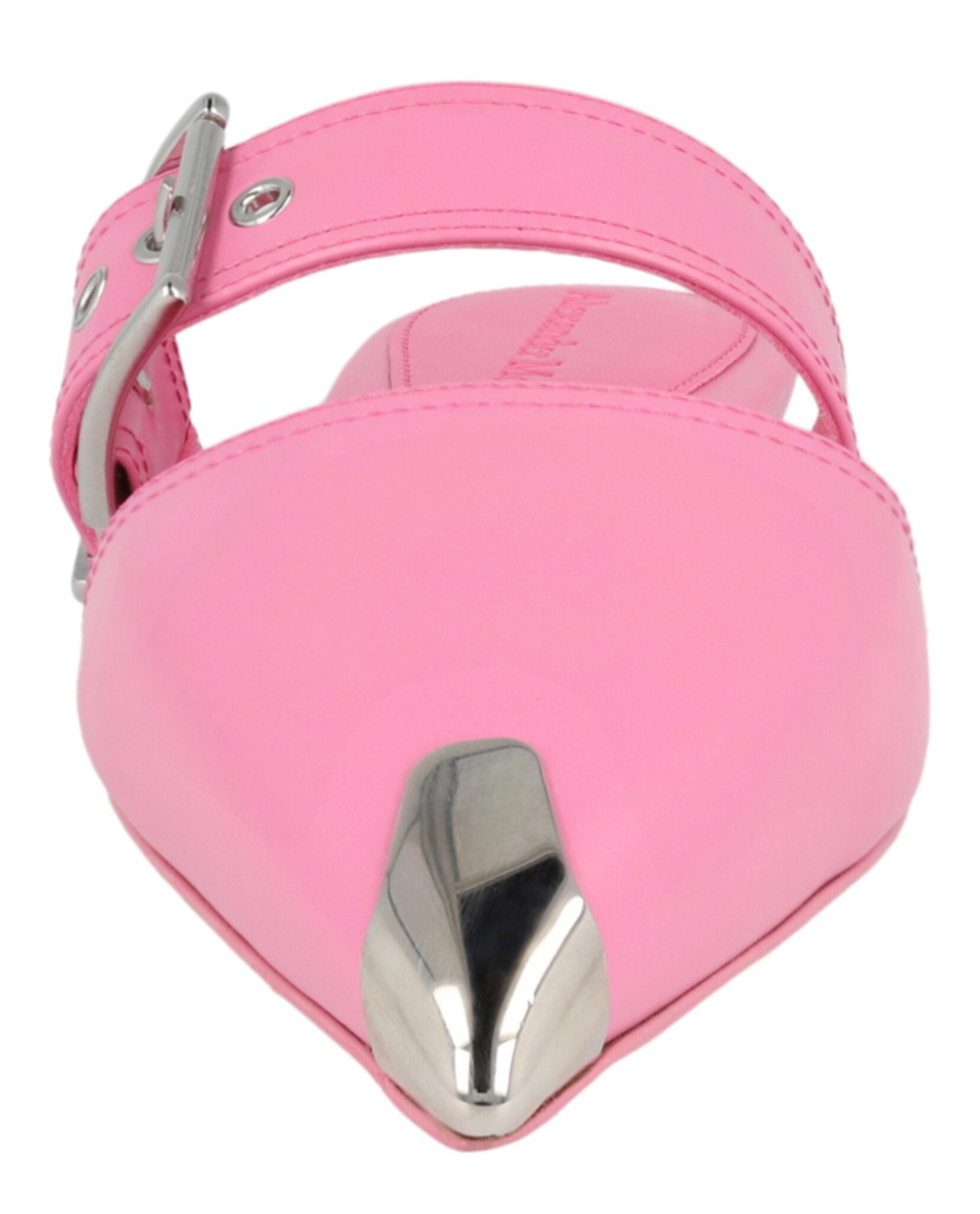Buckle Leather Mules