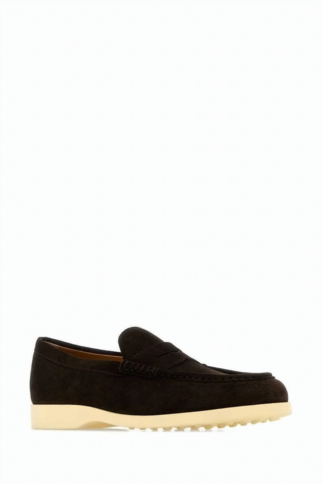 Zamszowe półbuty Penny Loafers