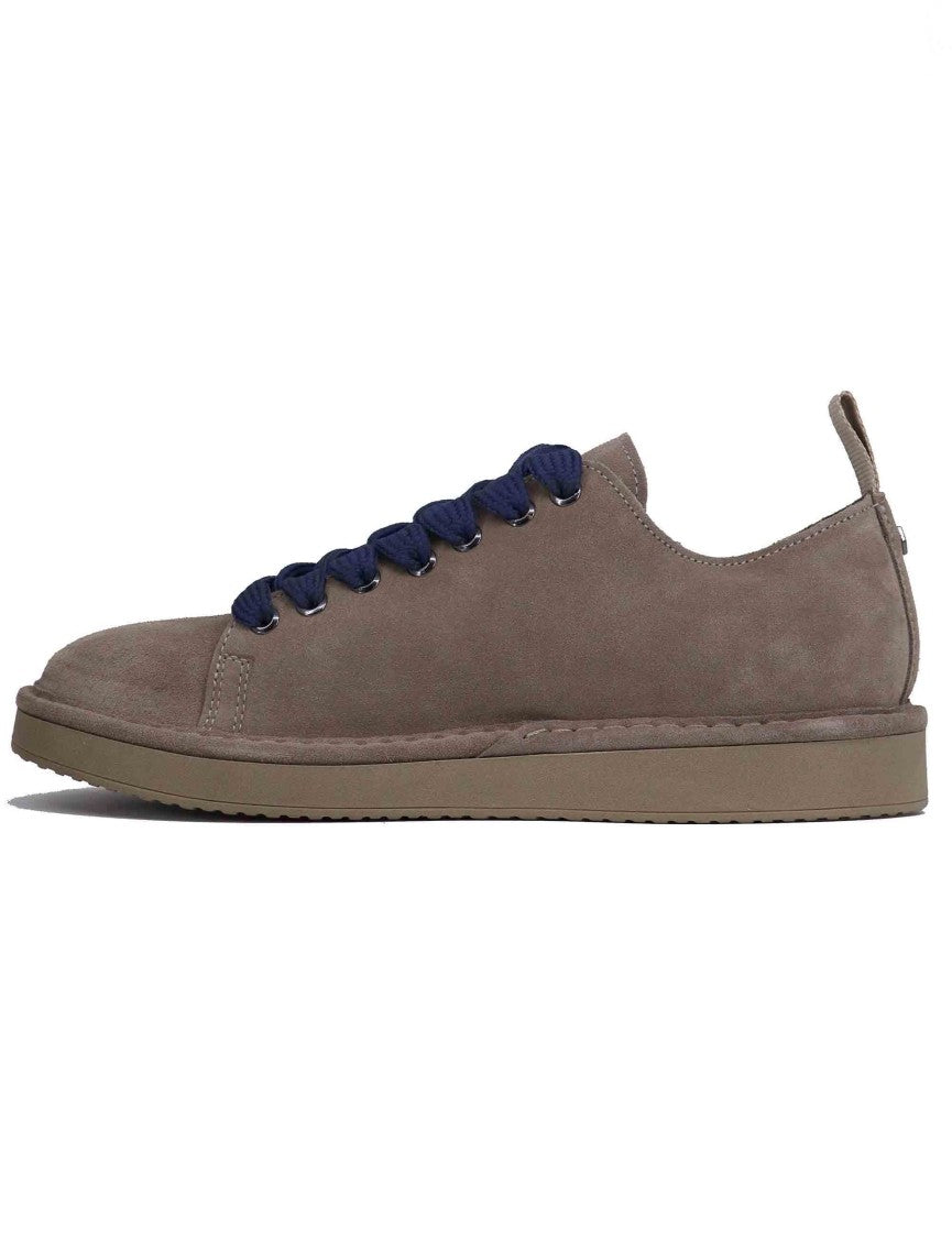 Sneakers with Leather and Microfibre Lining