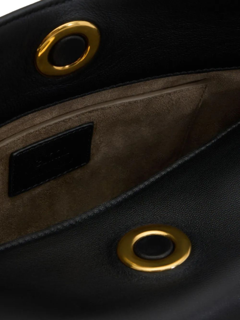 Structured Black Calf Leather Bag