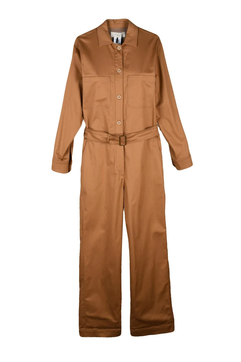 Venosa Jumpsuit - Brown