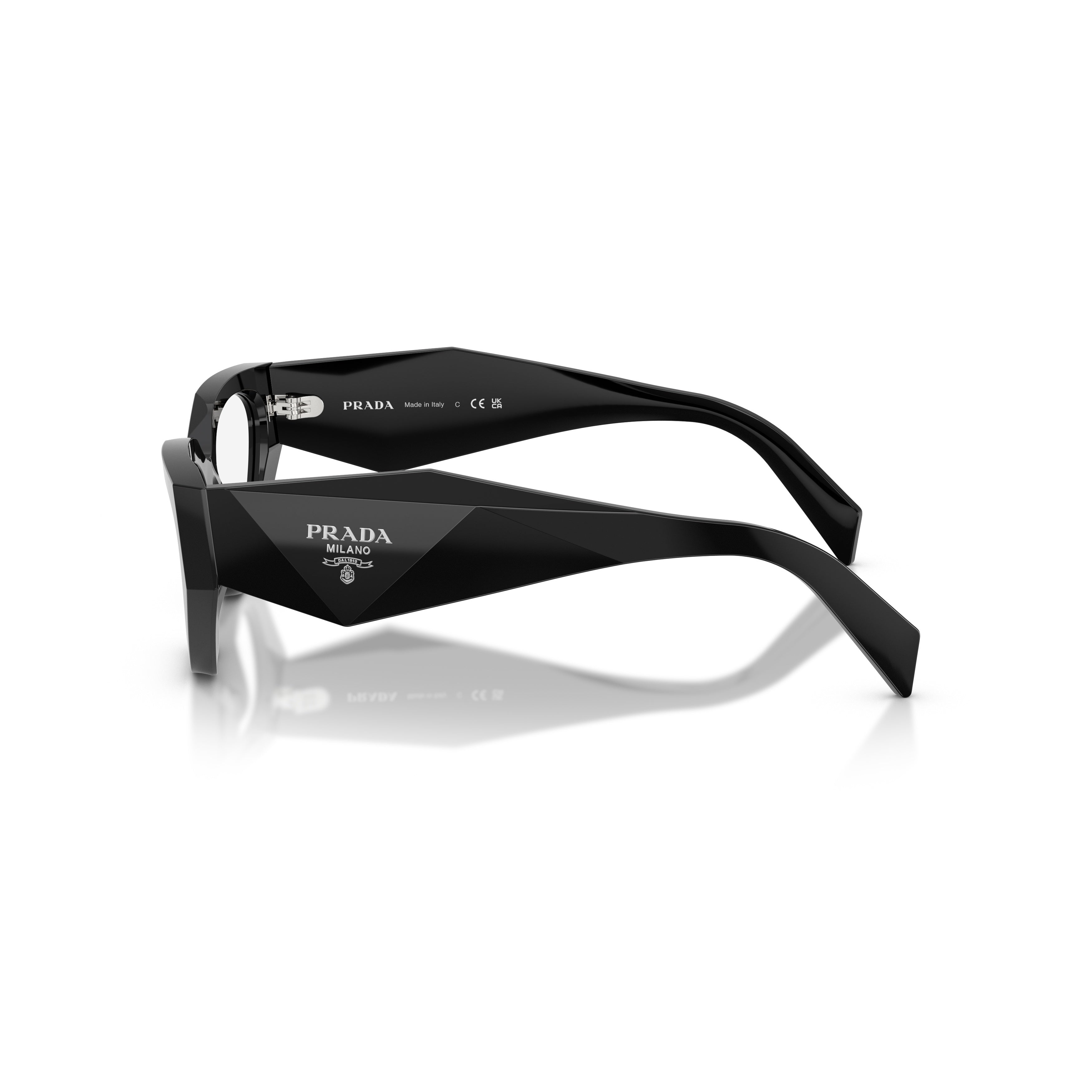 0pr C07v Angular Cat-Eye Sunglasses