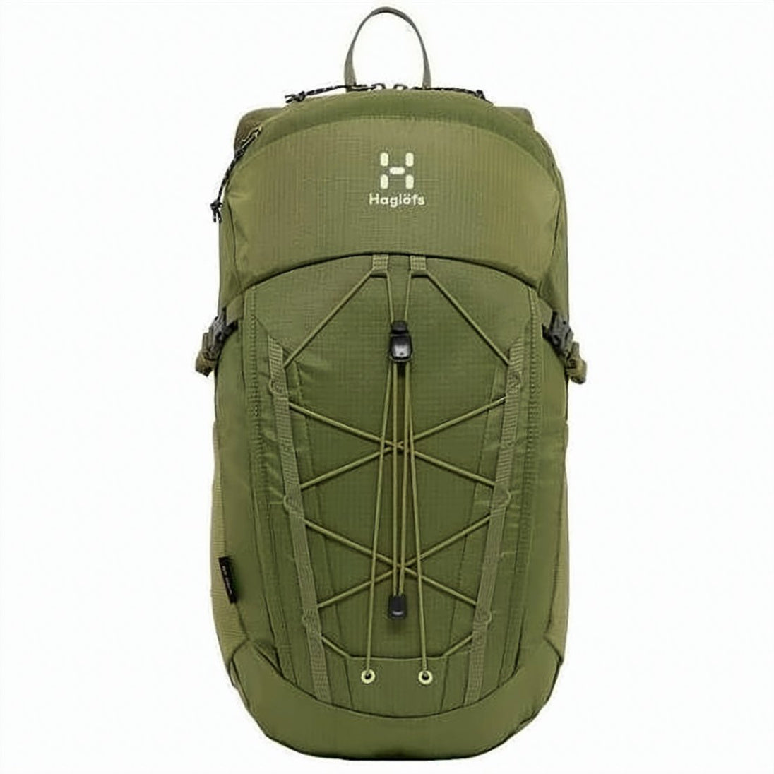 Olive Green Backpack with Streamlined Silhouette