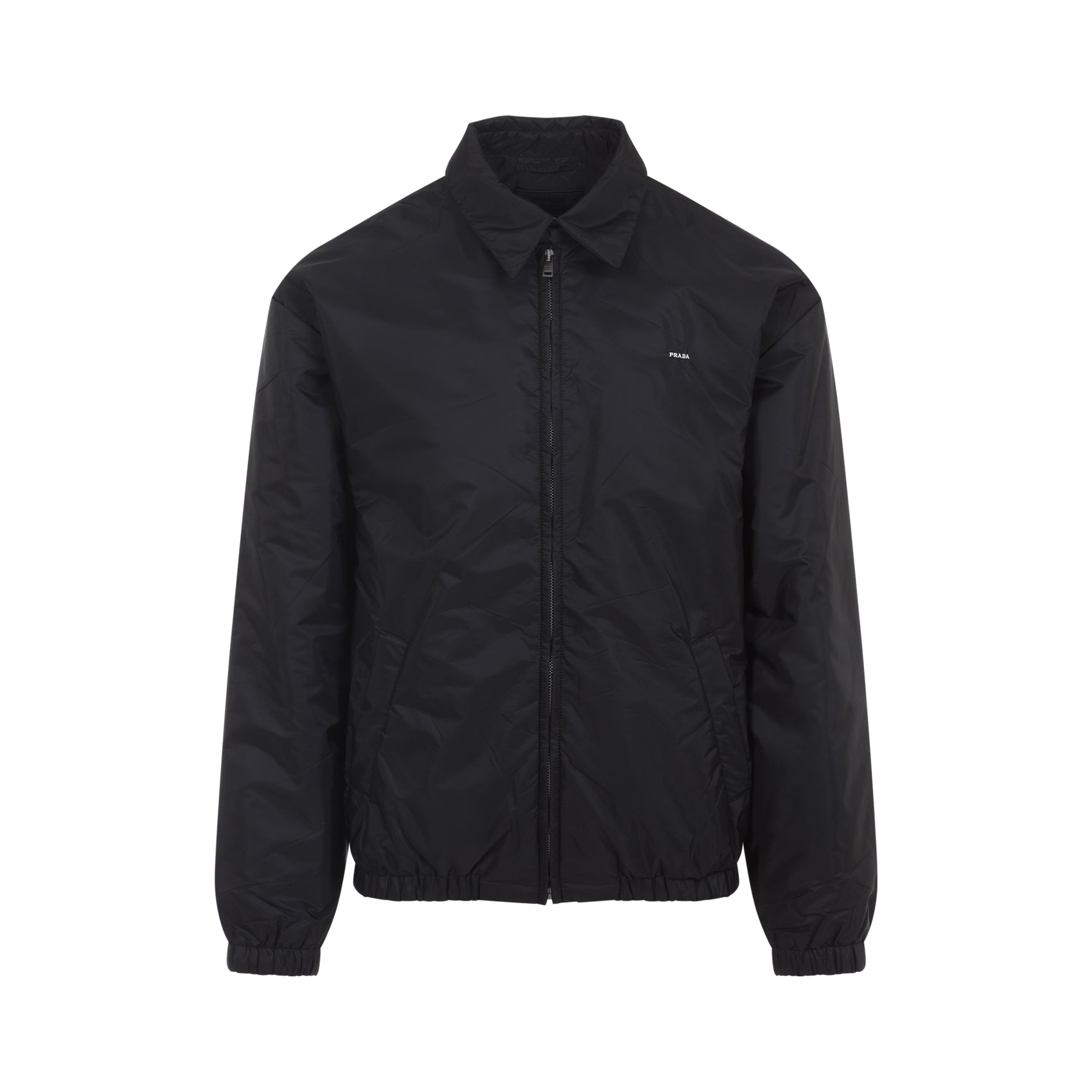 Lightweight Polyamide Jacket with Classic Collar