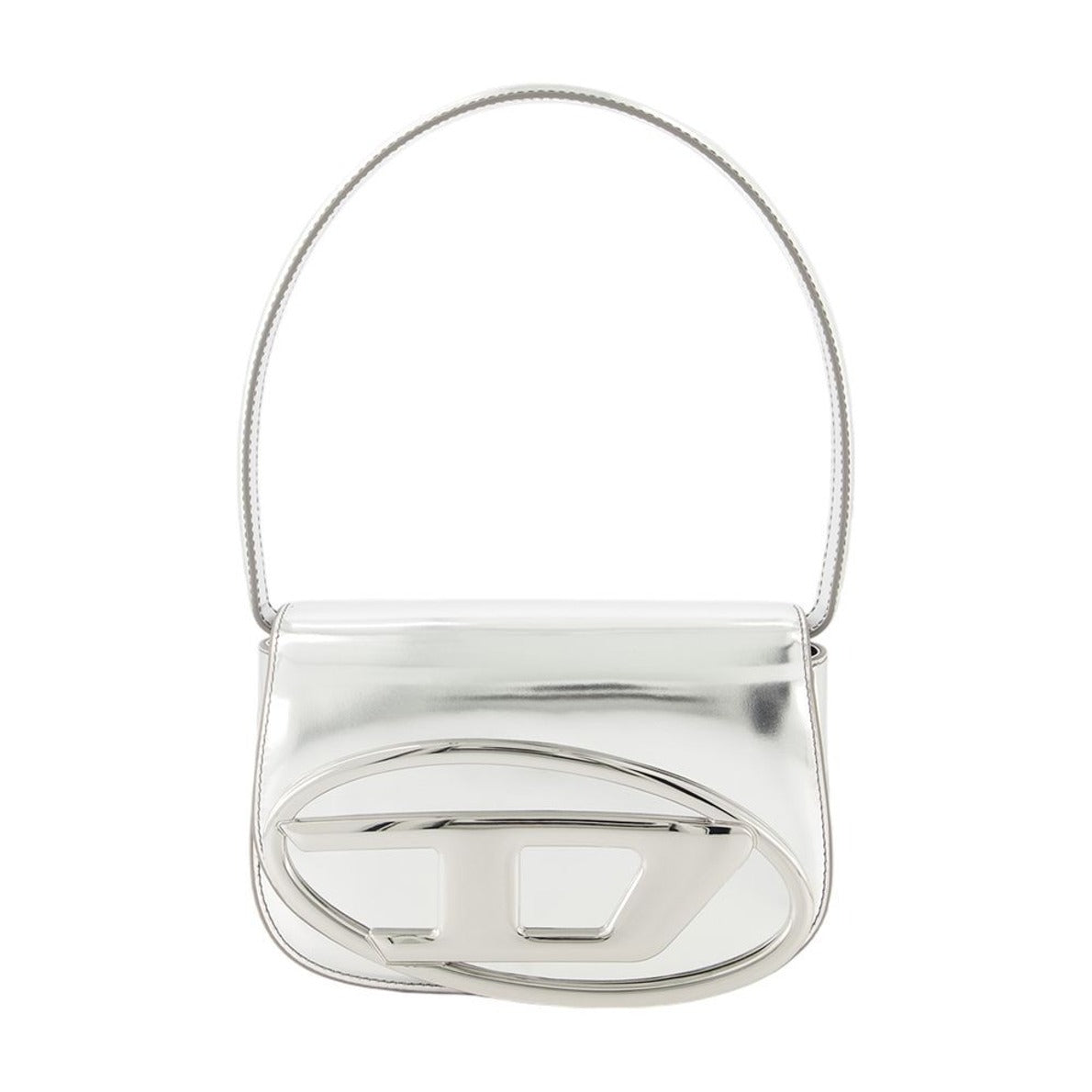 1Dr Shoulder Bag - Leather - Silver