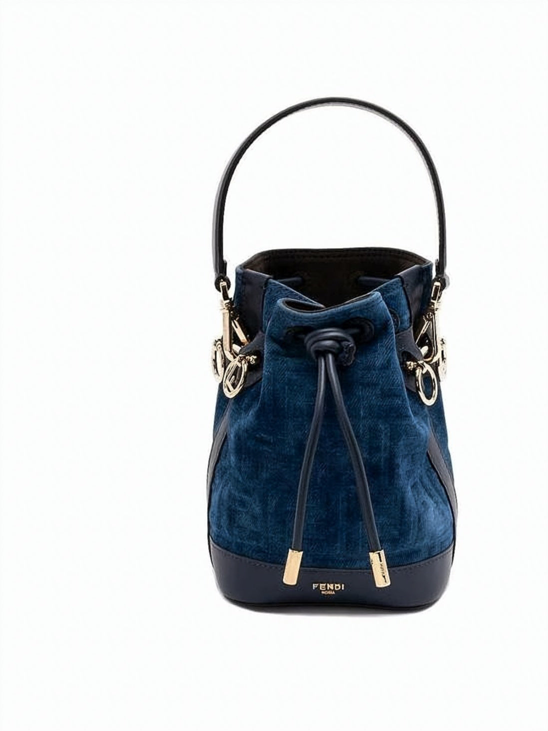 Compact Bucket-Style Shoulder Bag