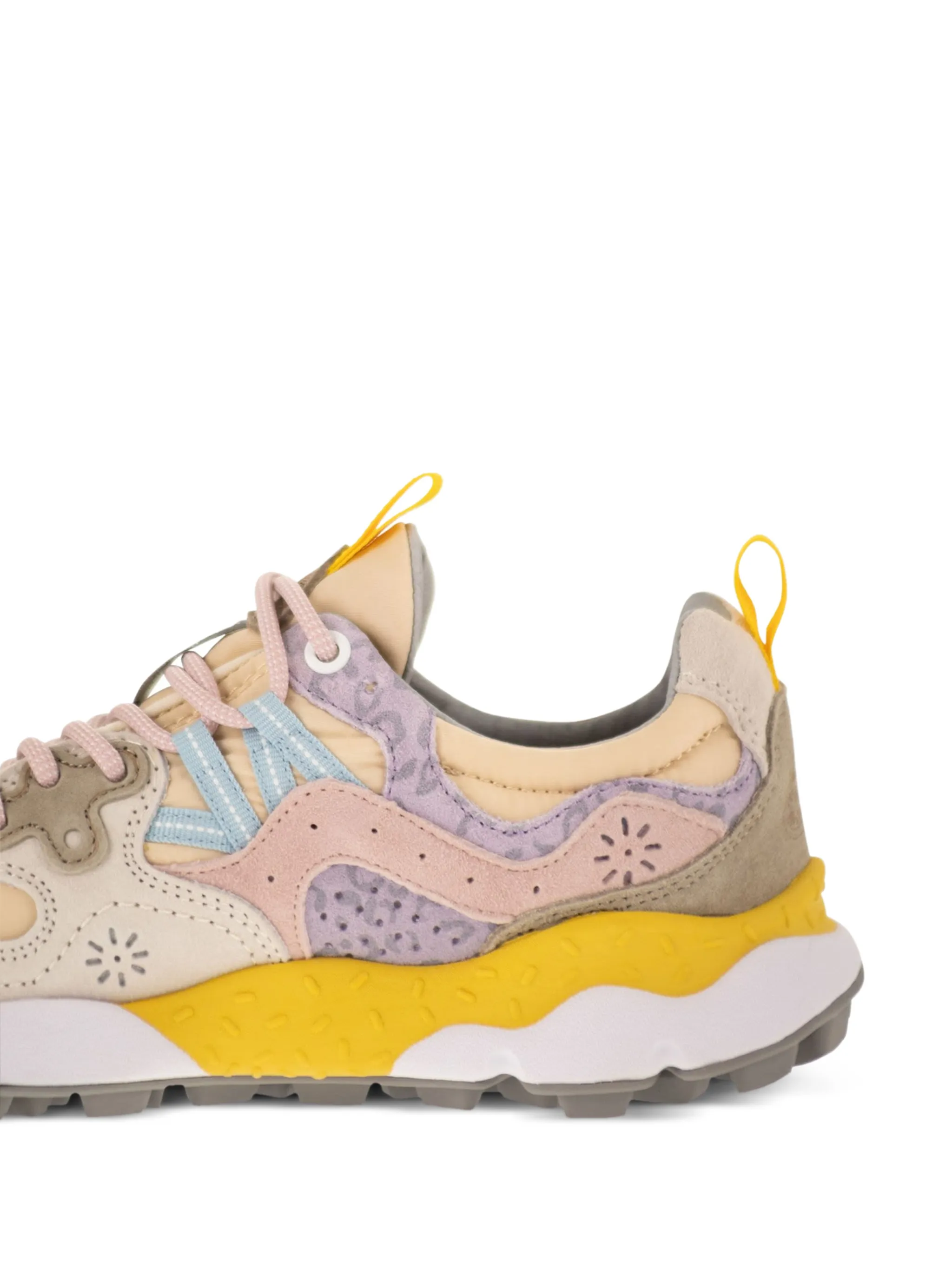 Multi-layered Sneakers with Textured Upper and Chunky Sole