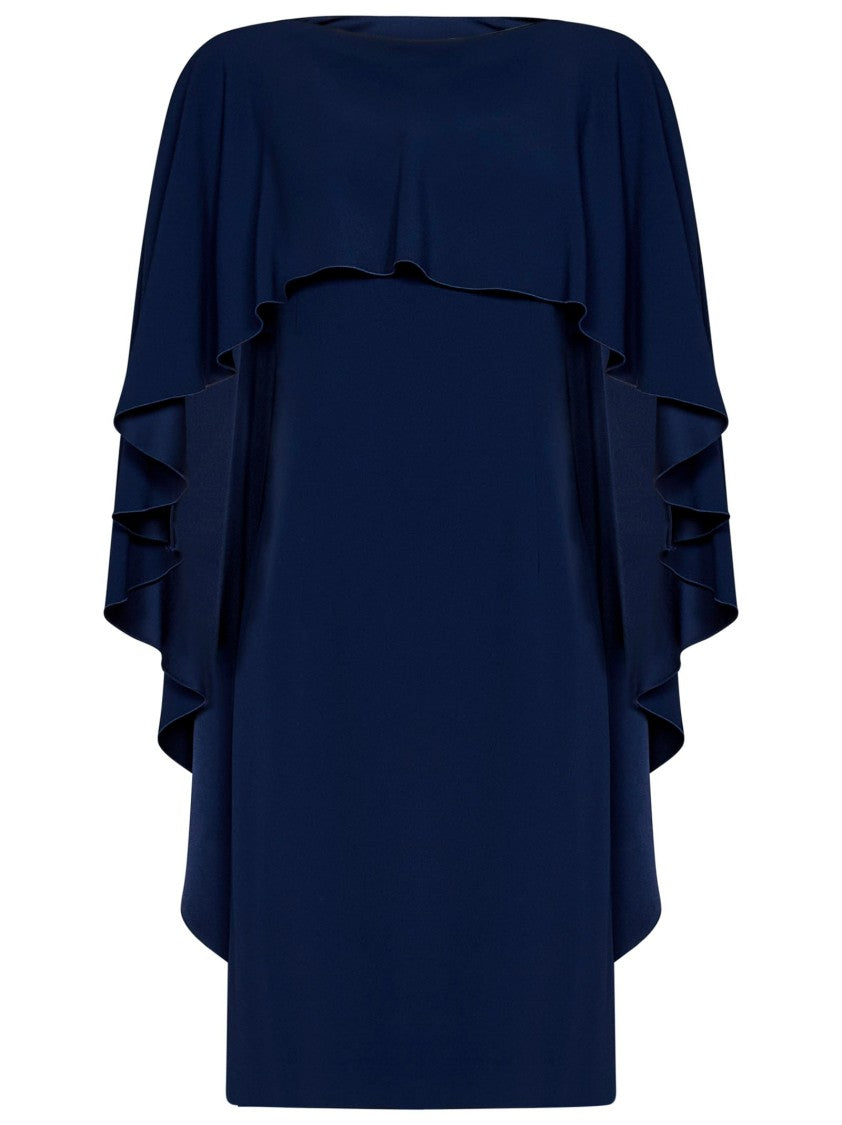 Viscose Blend Blue Dress