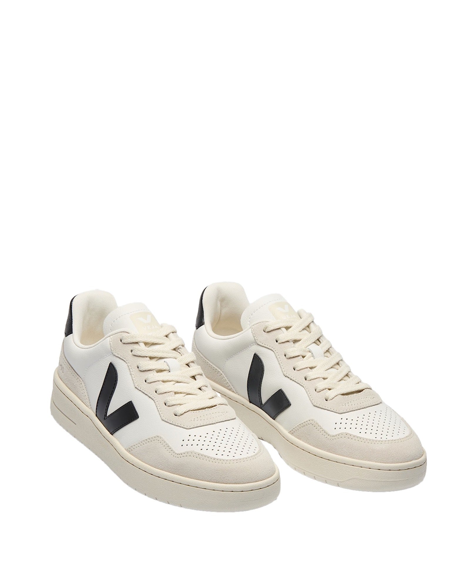 V-90 O.T. White Black Sneakers