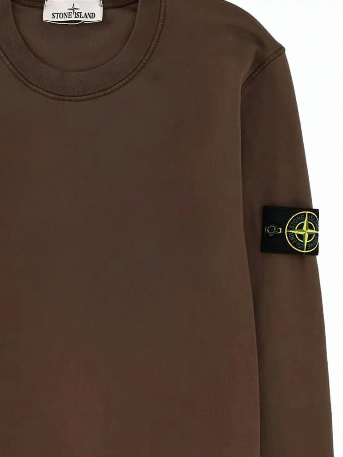 Organic Cotton Fleece Regular Fit Crewneck Sweatshirt