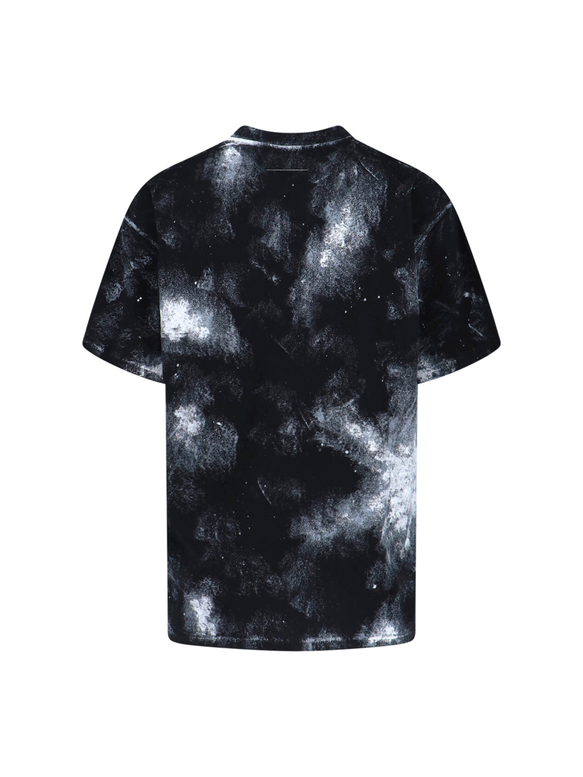 Tie-Dye Graphic T-Shirt with Numeric Logo Detail