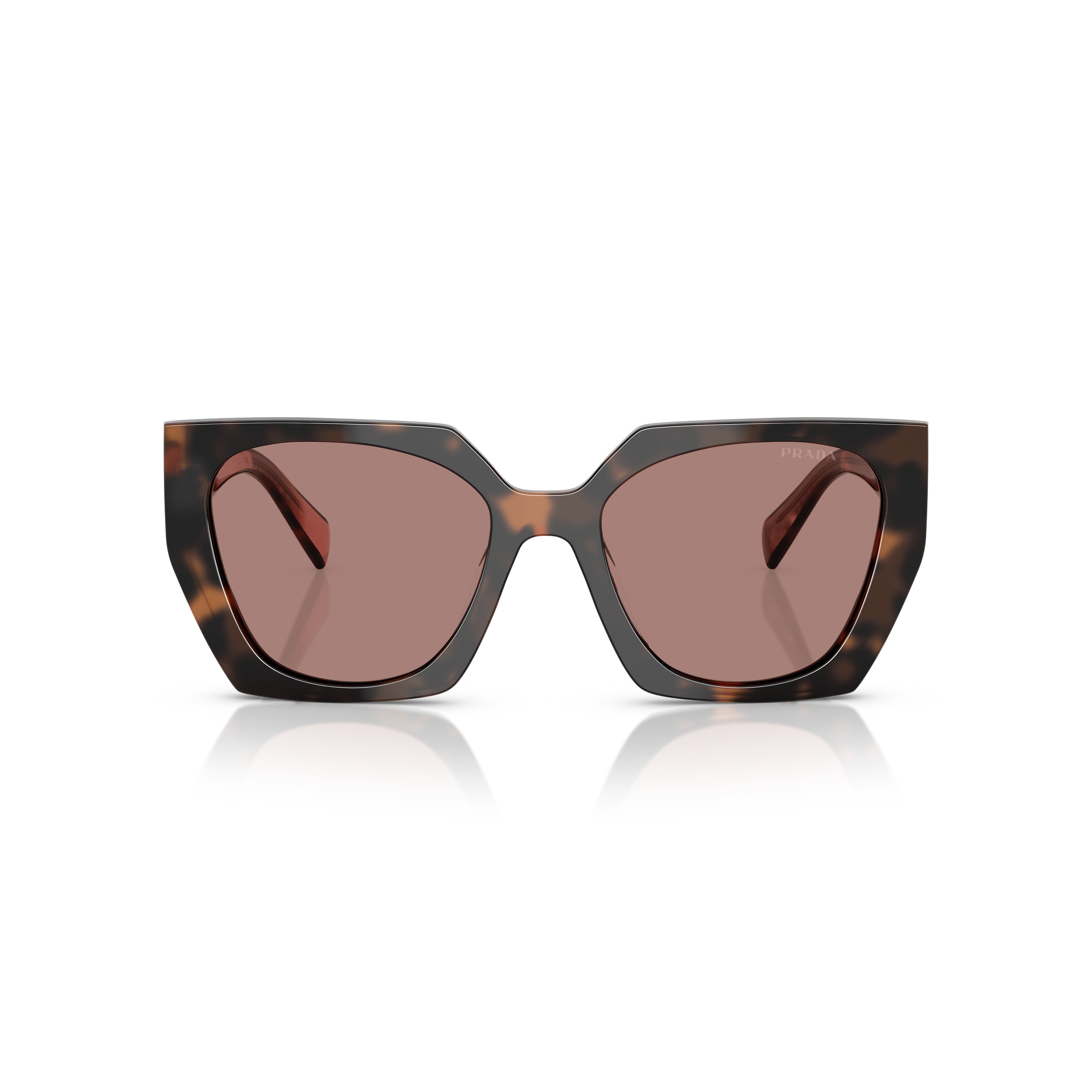 0pr 15ws Bold Oversized Tortoiseshell Frame Sunglasses