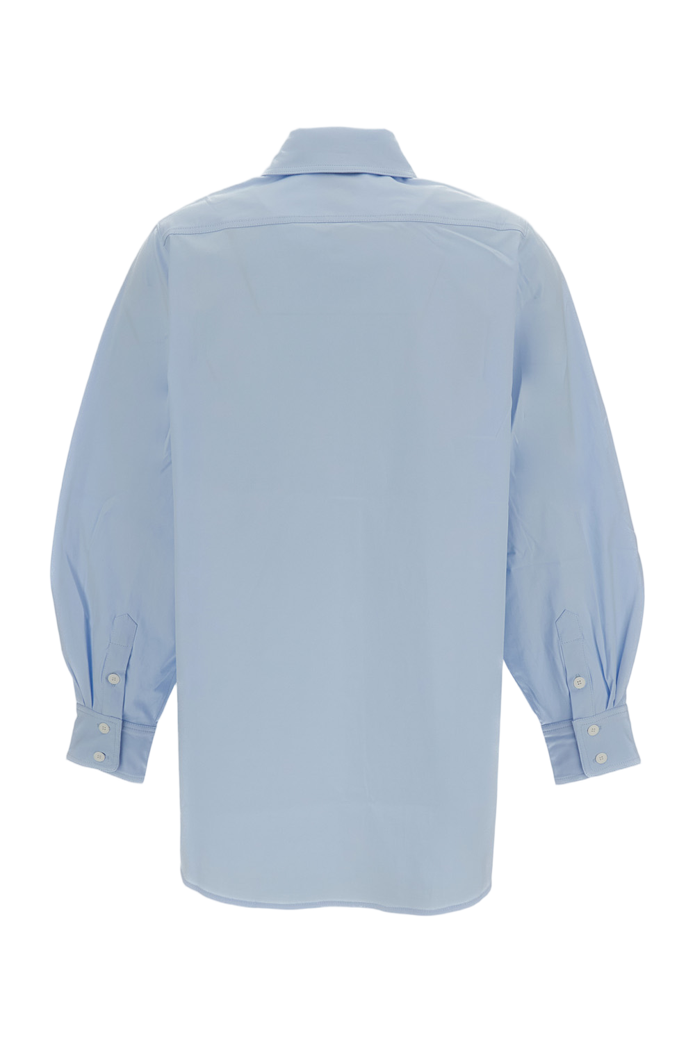 Clear Blue Shirt with Classic Collar