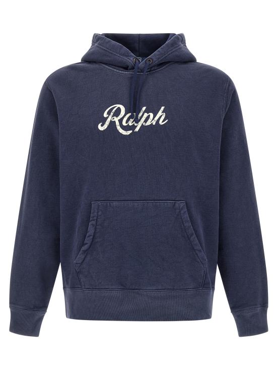 Classic Pullover Hoodie With Vintage Script Logo