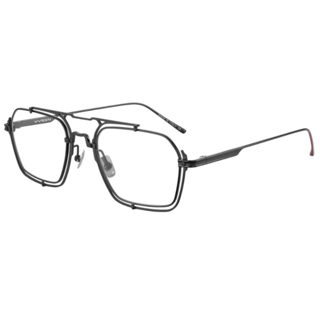 Faye Collection Fy-2 Geometric Frame Titanium Eyeglasses