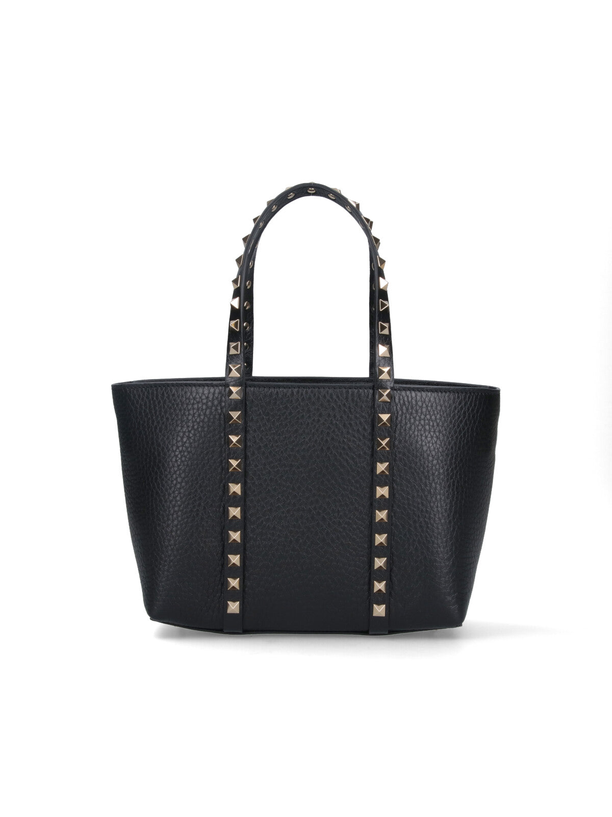 "Rockstud" Small Handbag – Black