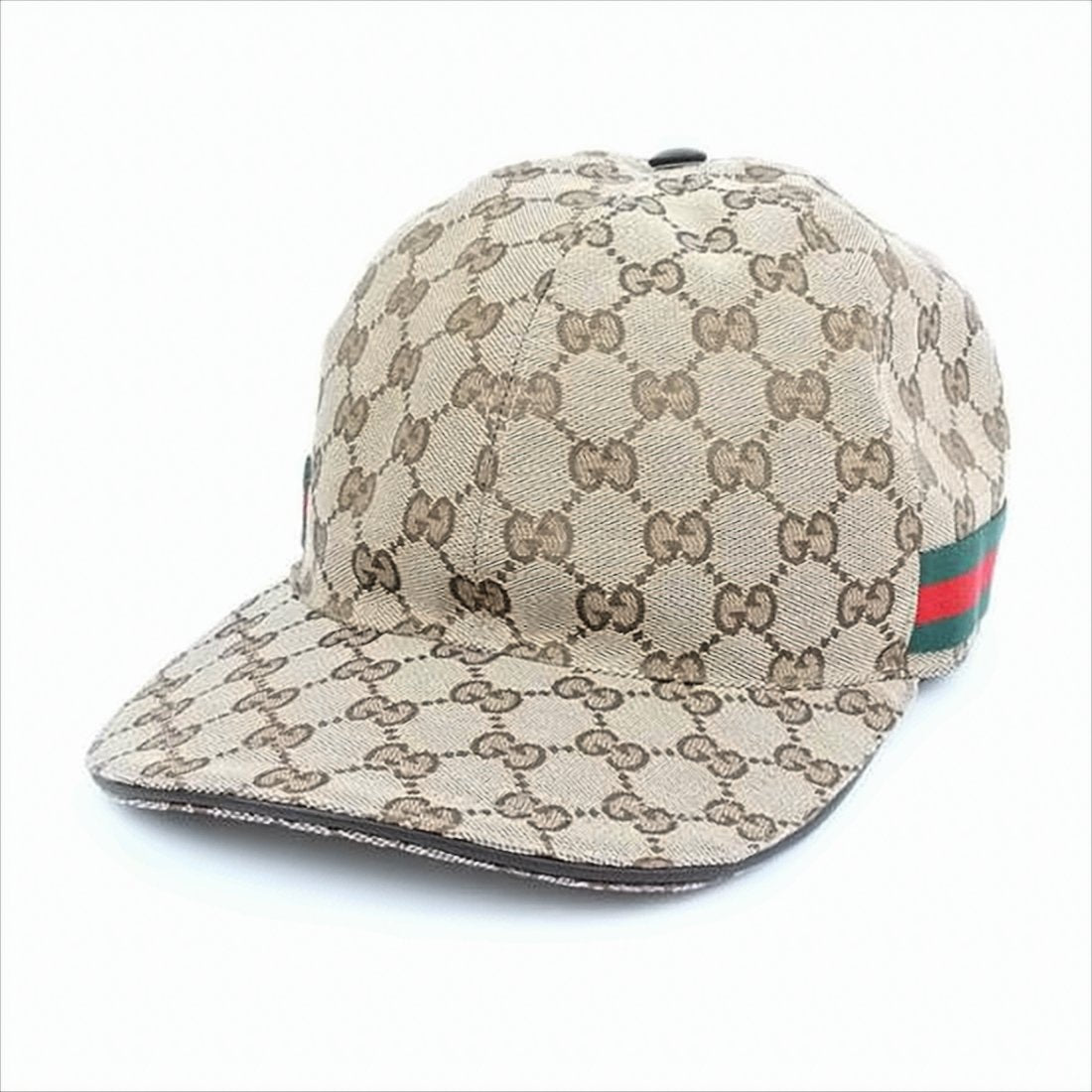 Structured Monogram Baseball Cap