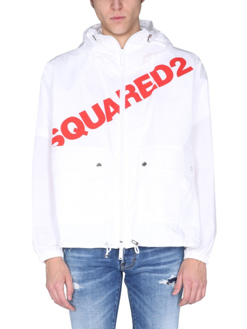 Hooded High Neck Jacket
