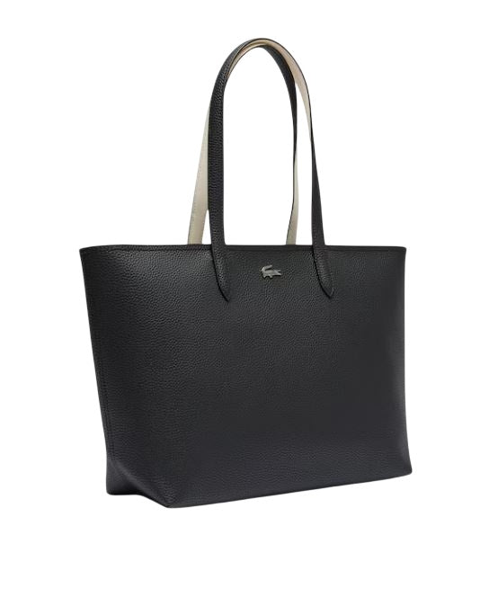 Zip Shoulder Bag with Multiple Compartments