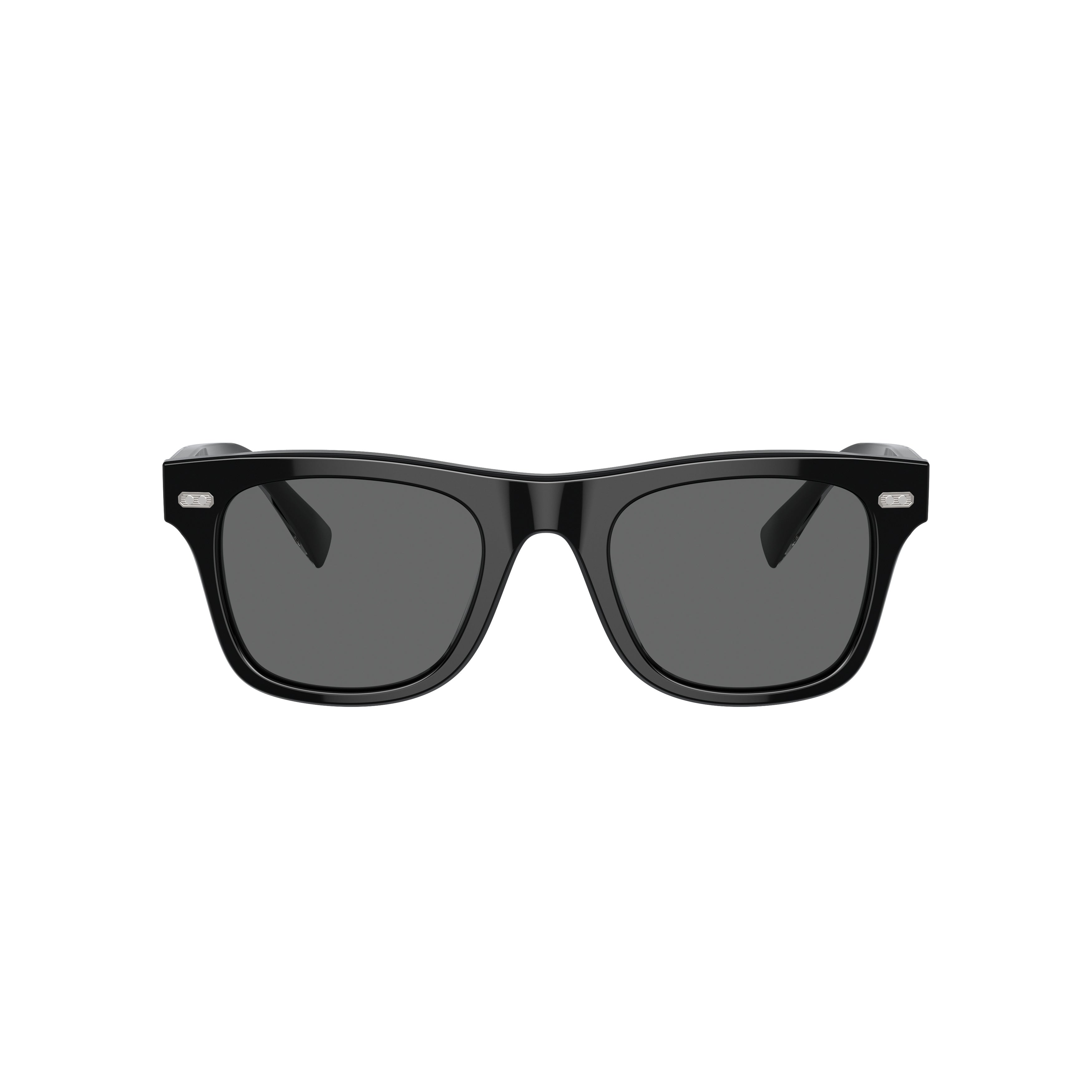 0bc4002s Rectangular Frame Sunglasses with Metallic Accent Detail