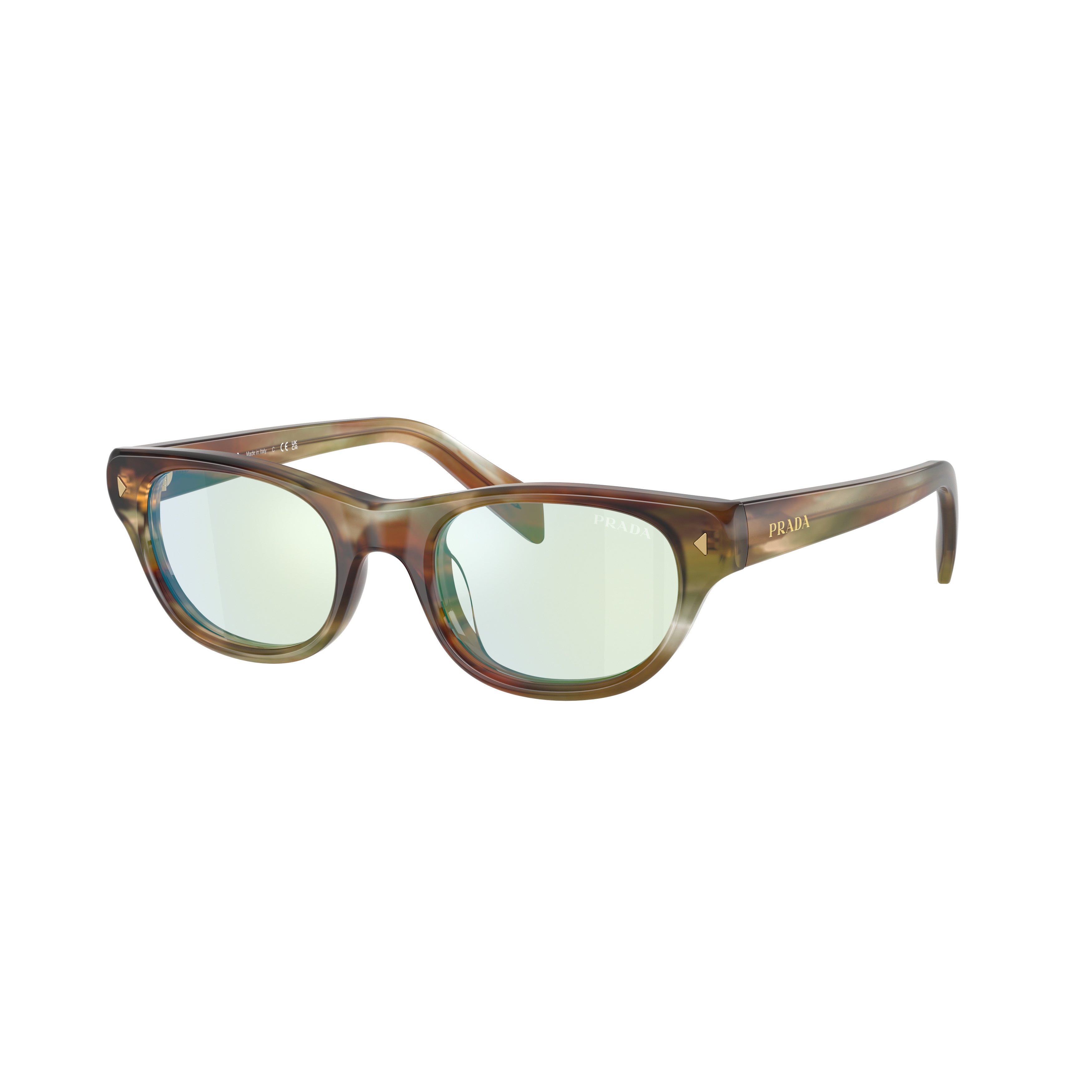 0pr C08s Rectangular Acetate Sunglasses