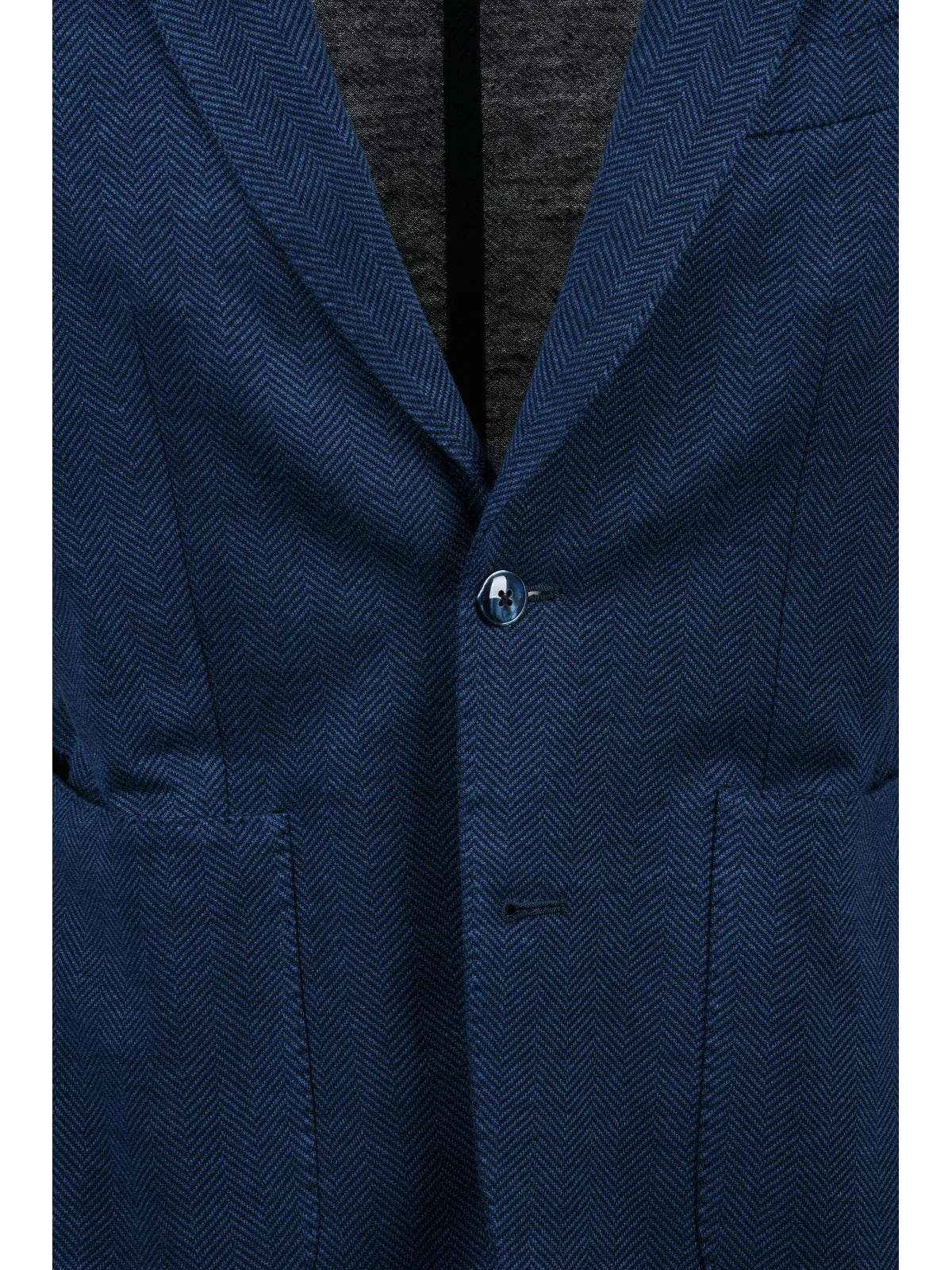 Blue Linen Cotton Jacket
