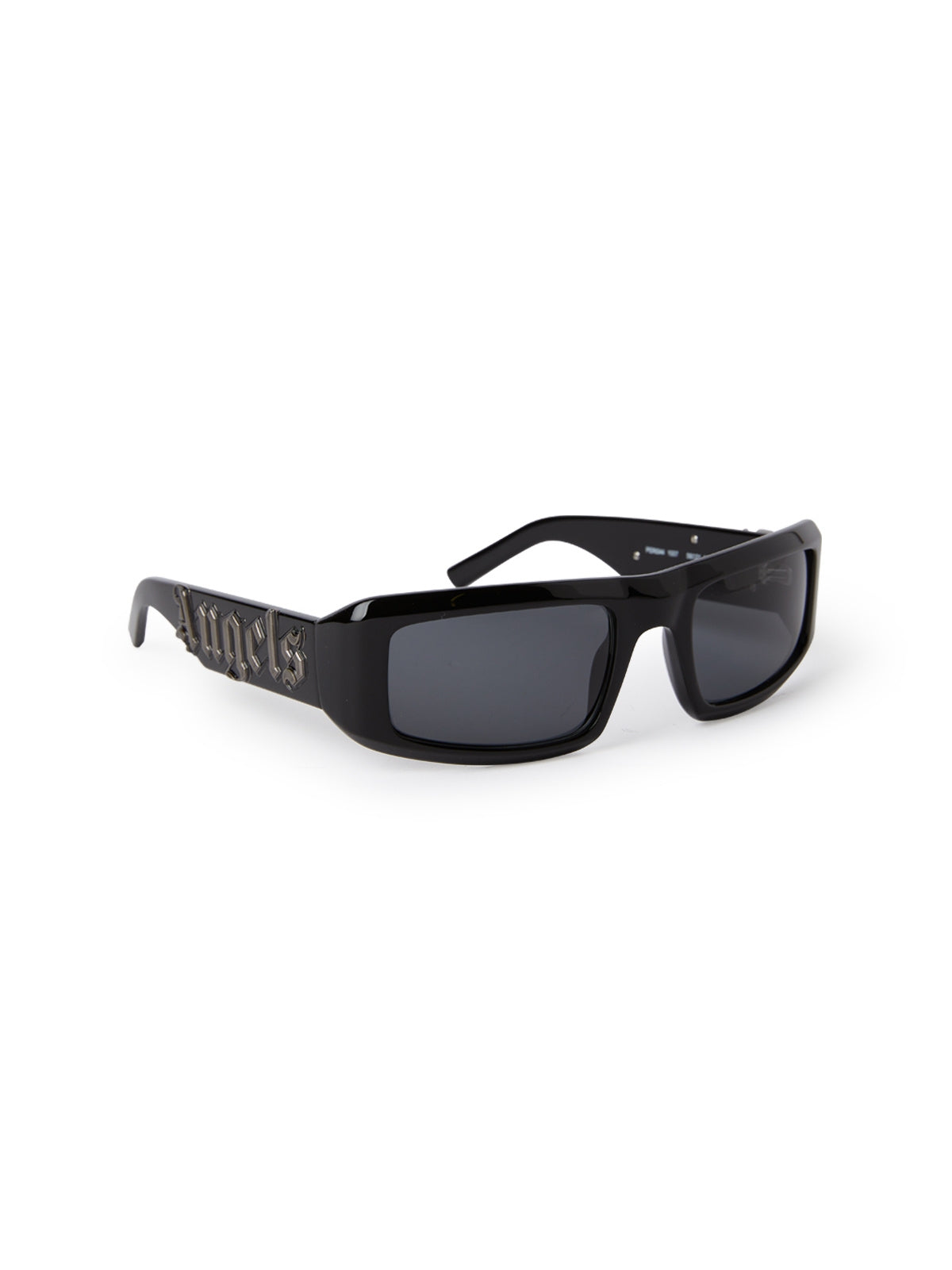 Angular Black Sunglasses with Distinctive Detailing