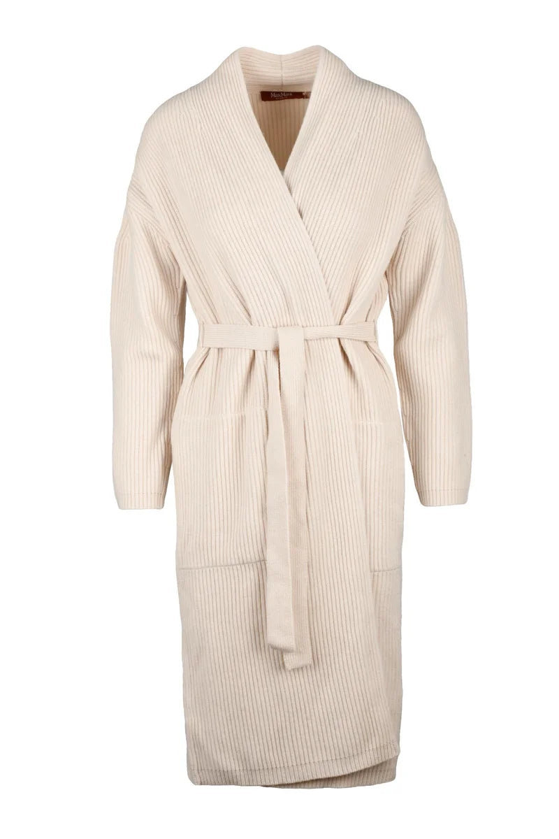 Verna Maxi Cardigan - White