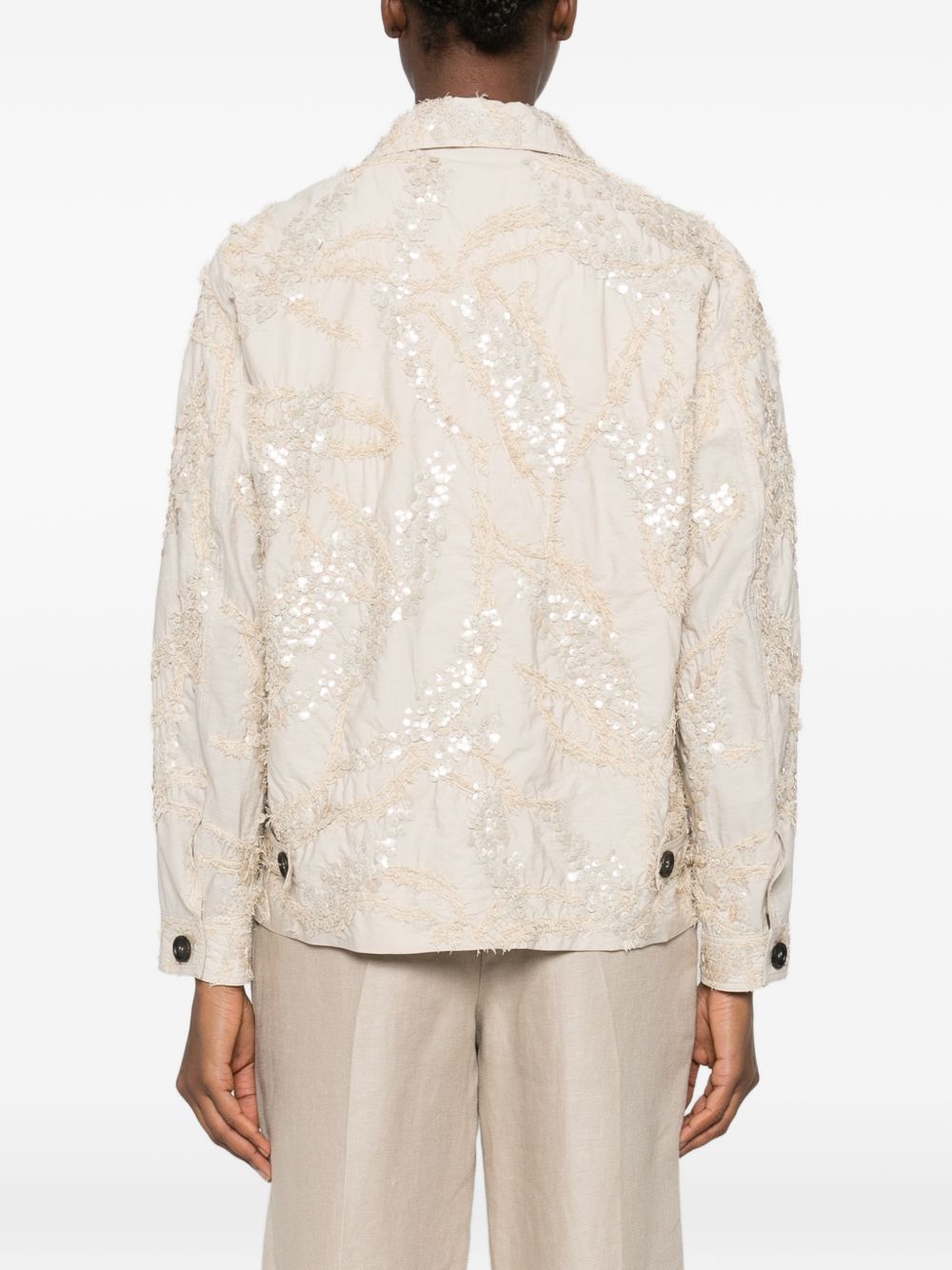 Boxy Light Beige Jacket