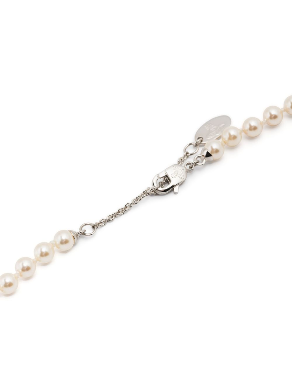 Cream White Freshwater Pearl Orb Necklace