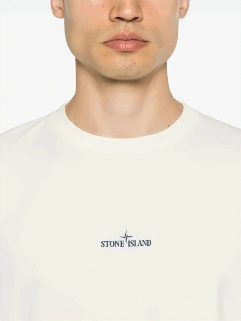 Short-Sleeve T-Shirt with Minimalist Design and Logo Graphics