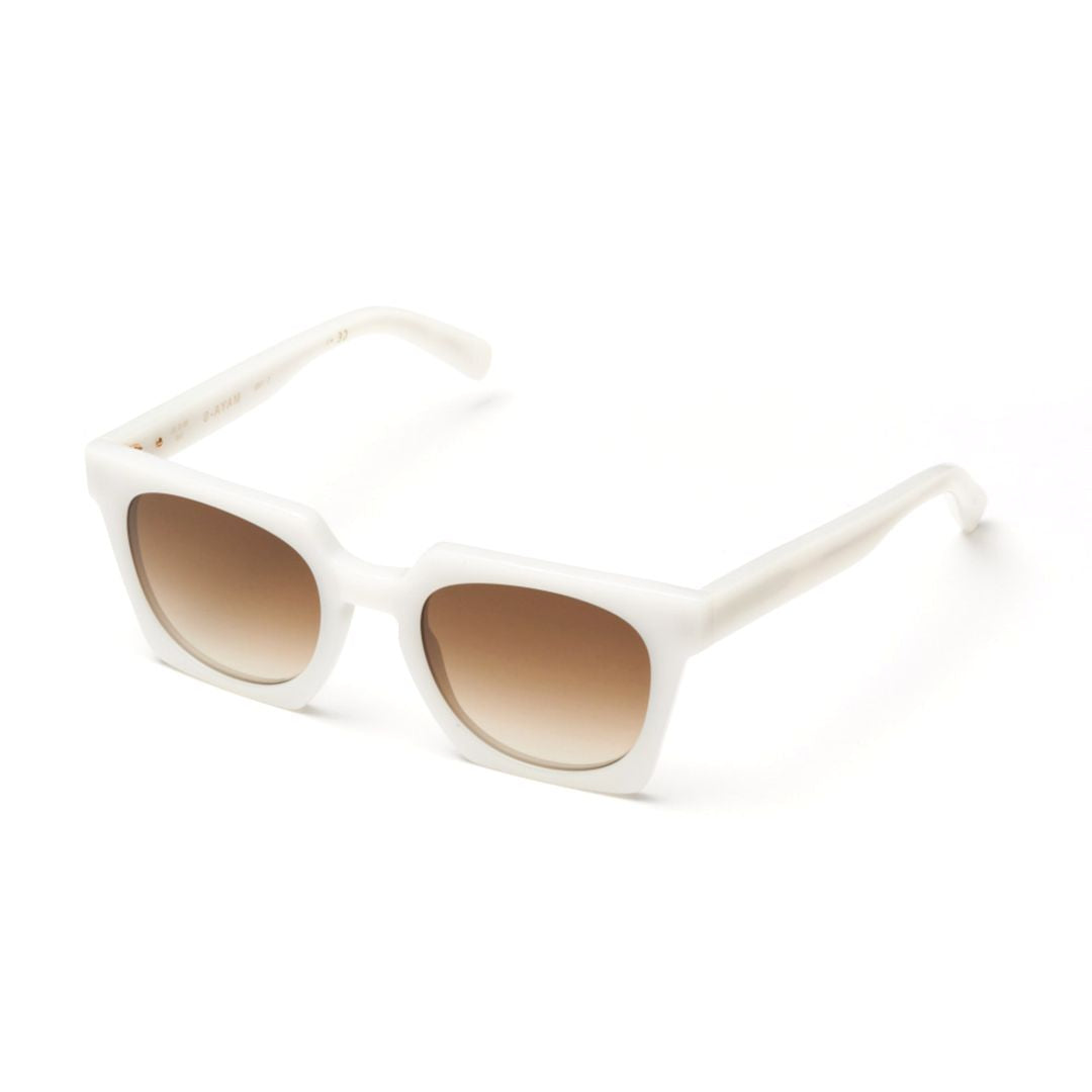 Maya-S Bold Oversized Square Frame Sunglasses with Gradient Lenses
