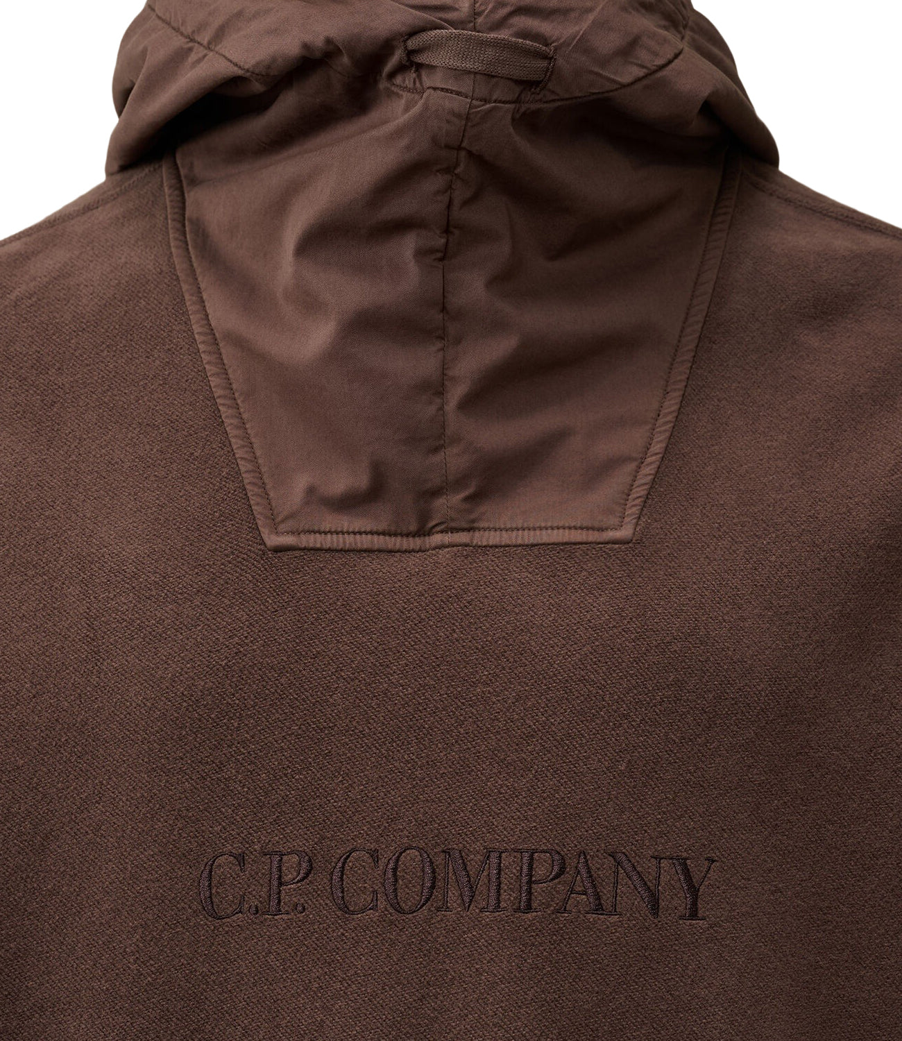 Relaxed-Fit Pullover Hoodie With Embroidered Detail