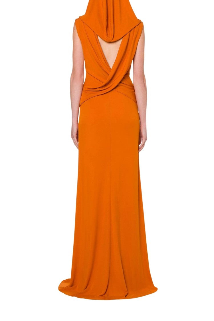 Orange Long Dress