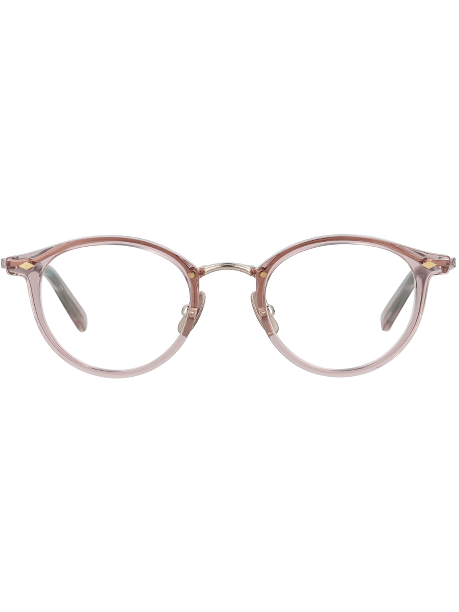 Nude & Neutrals Rounded Optical Frames with Elegant Temples